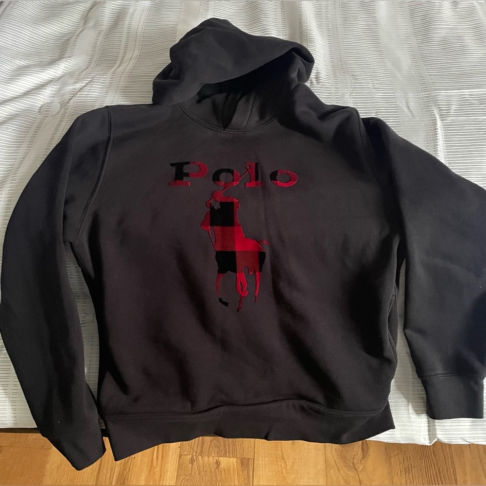 Ralph Lauren polo hoodie youth size L 14-16